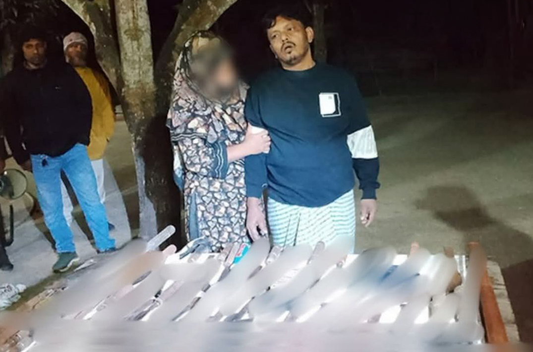 আওয়ামী লীগ থেকে বিএনপিতে যোগ দেওয়া সাবেক ইউপি চেয়ারম্যান বিপুল অস্ত্রসহ আটক