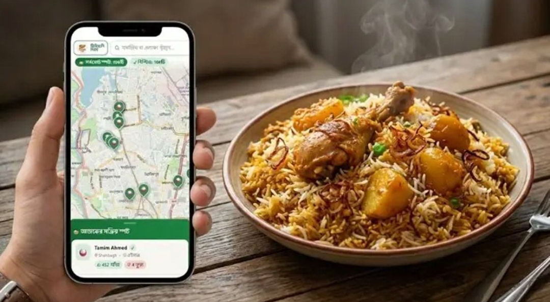 ইফতারে কোন মসজিদে বিরিয়ানি মিলবে জানাবে অ্যাপ