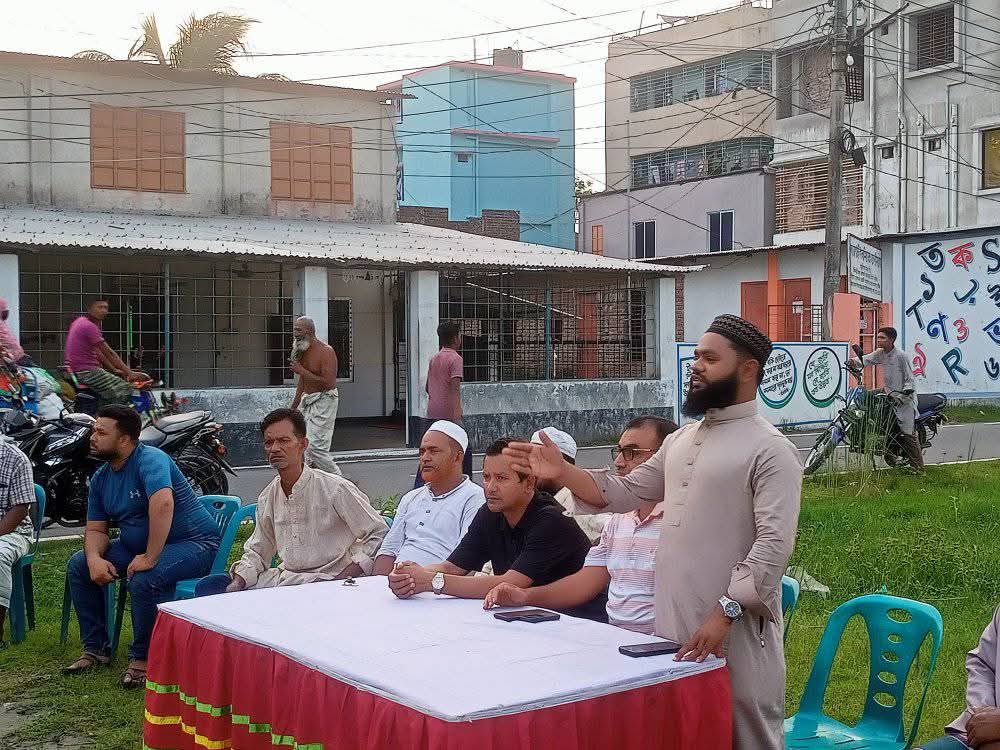 ২৫ নং ওয়ার্ডে মাদক ও ছিনতাই নির্মূলে স্থানীয়দের জরুরি সভা, কঠোর ব্যবস্থা নেওয়ার ঘোষণা